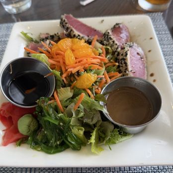 Deep Lagoon Waterside Lakewood Ranch - Seared Ahi Tuna Salad - Seafood Near Me - Sarasota, Florida Deep Lagoon Waterside Lakewood Ranch - Seared Ahi Tuna Salad - Seafood Near Me - Sarasota, Florida