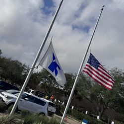Kelsey-Seybold Clinic - Fort Bend Medical and Diagnostic Center - Flags lowered