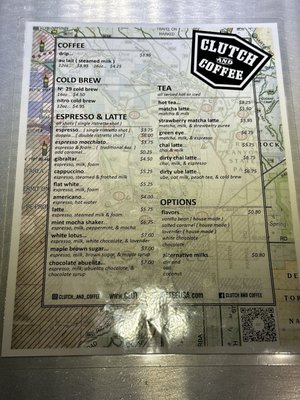 Menu photo 1 Clutch and Coffee Torrance, CA Menu photo 1 Clutch and Coffee Torrance, CA