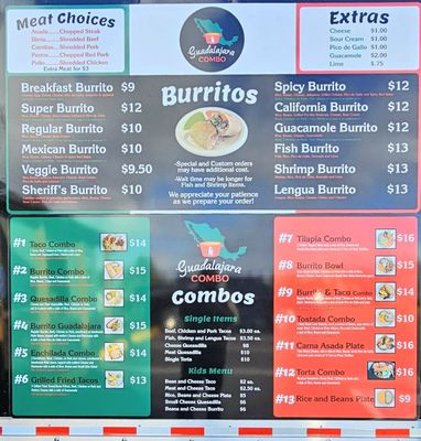 Menu photo 1 Guadalajara Combo Warrenton, OR Menu photo 1 Guadalajara Combo Warrenton, OR