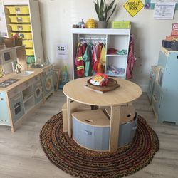 Creative Little Thinkers Childcare - Dramatic play area helps young children learn critical social, emotional, and cognitive skills through guided pretend play