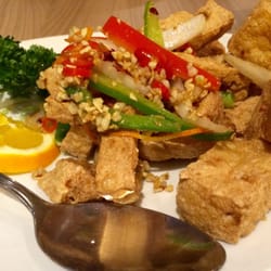 Dragon Rendevous - Salt and chilli tofu
