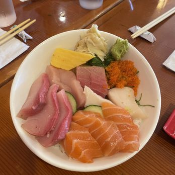 Fuji Sukiyaki - Chirashi Bowl - Japanese Near Me - San Mateo, California Fuji Sukiyaki - Chirashi Bowl - Japanese Near Me - San Mateo, California