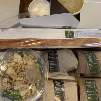 Panera Bread - Family meal - 4x 1/2 sandwich, salad, french baguette and a container of soup - Soup Near Me - Foster City, California Panera Bread - Family meal - 4x 1/2 sandwich, salad, french baguette and a container of soup - Soup Near Me - Foster City, California