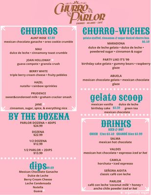 Menu photo 7 Churro Parlor Chicago, IL