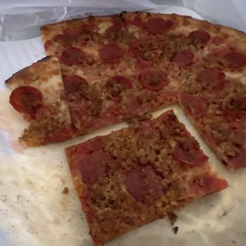 Mezzaluna KSQ - New York style pepperoni and sausage. - Pizza Near Me - Kennett Square, Pennsylvania Mezzaluna KSQ - New York style pepperoni and sausage. - Pizza Near Me - Kennett Square, Pennsylvania