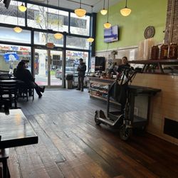 Front cashier and entrance
