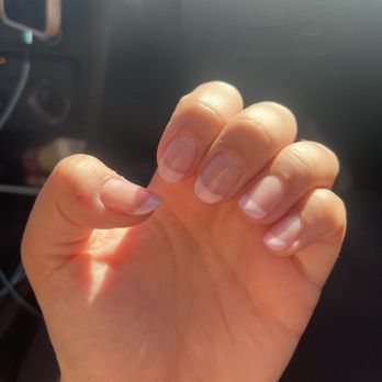Vintage Nails - My nails are gel on my real nails and I do light pink French tip - Nail Salons Near Me - Novato, California Vintage Nails - My nails are gel on my real nails and I do light pink French tip - Nail Salons Near Me - Novato, California