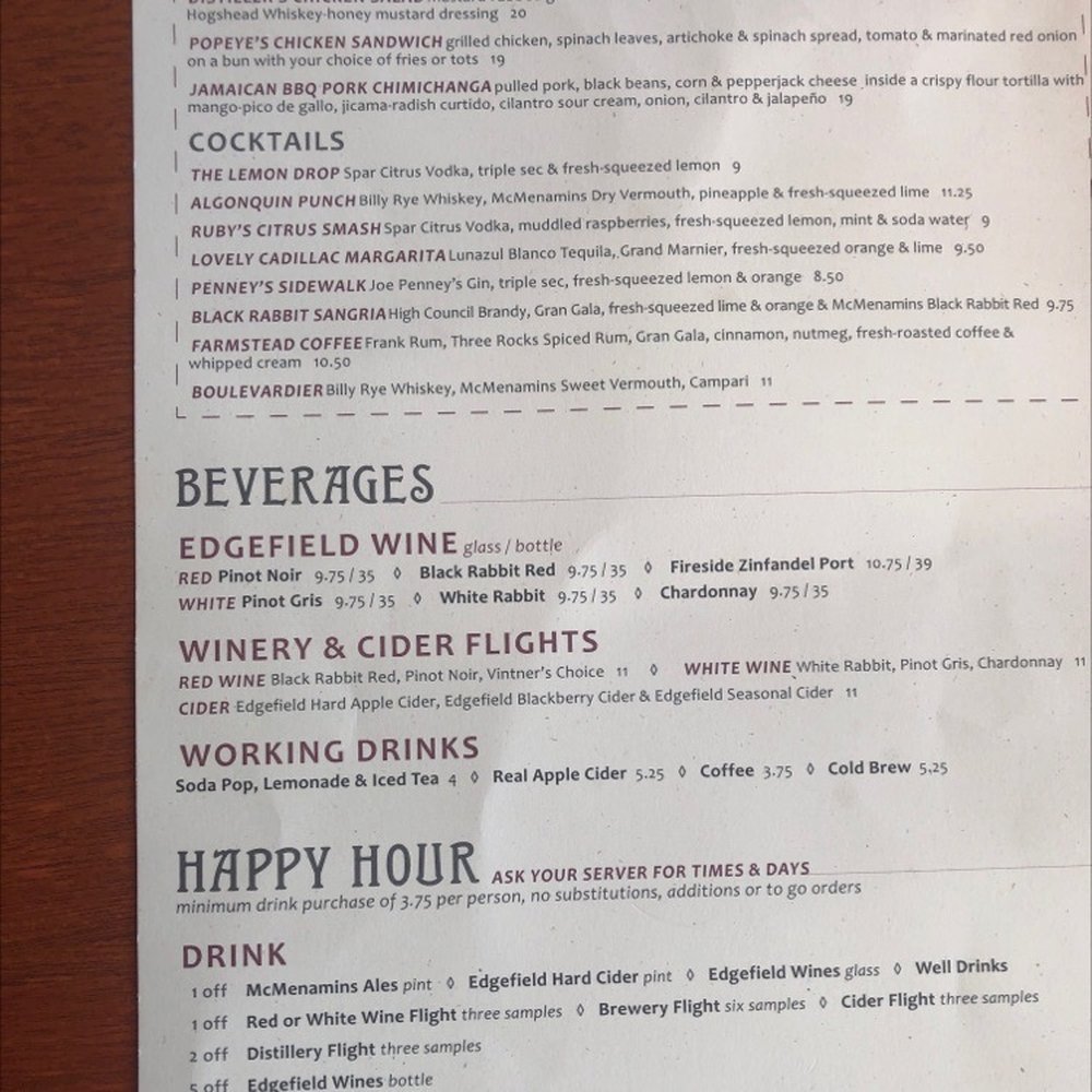 McMenamins Mill Creek - Menu - New American Near Me - Mill Creek, Washington McMenamins Mill Creek - Menu - New American Near Me - Mill Creek, Washington