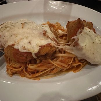 Pasta Pasta - Veal Parmigiana over linguine (my pasta of choice) - Italian Near Me - Port Jefferson, New York Pasta Pasta - Veal Parmigiana over linguine (my pasta of choice) - Italian Near Me - Port Jefferson, New York