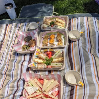 Lisa's Tea Treasures - Mother's Day picnic thanks to Lisa's Tea Treasures - Tea Rooms Near Me - Los Altos, California