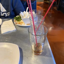 a person sitting at a table