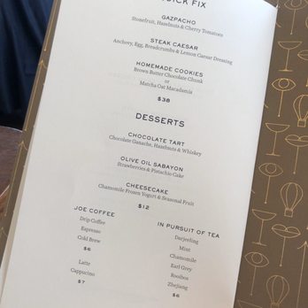 Manhatta - Menu - New American Near Me - New York, New York