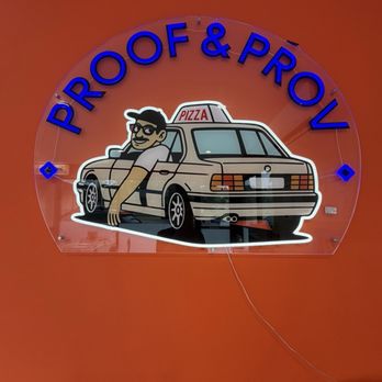 Proof & Prov - Fun logo - Pizza Near Me - Englewood, New Jersey Proof & Prov - Fun logo - Pizza Near Me - Englewood, New Jersey