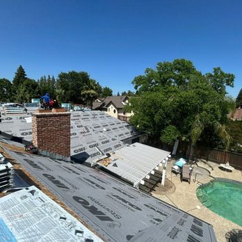 Alex Perez's Roofing - Laying the foundation for the tiles. - Roofing Near Me - Roseville, California