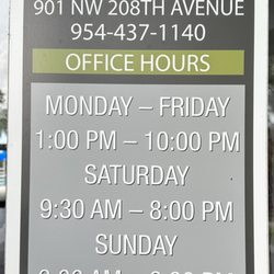 Office hours as of 06/12/2023.