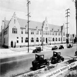 Van de Kamp Bakery Building - in the early 1900s