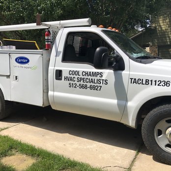 Cool Champs - Cool Champs Work Truck - Heating & Air Conditioning/HVAC Near Me - Austin, Texas