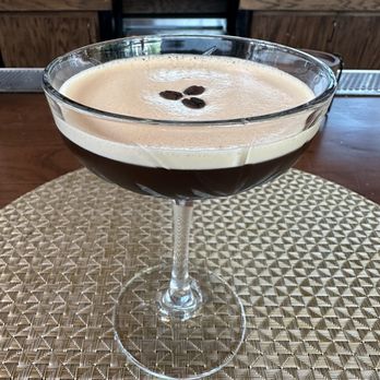 Hearsay at Levy Park - Espresso Martini - American Near Me - Houston, Texas Hearsay at Levy Park - Espresso Martini - American Near Me - Houston, Texas