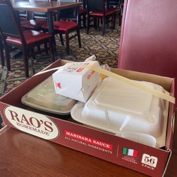 a box of food