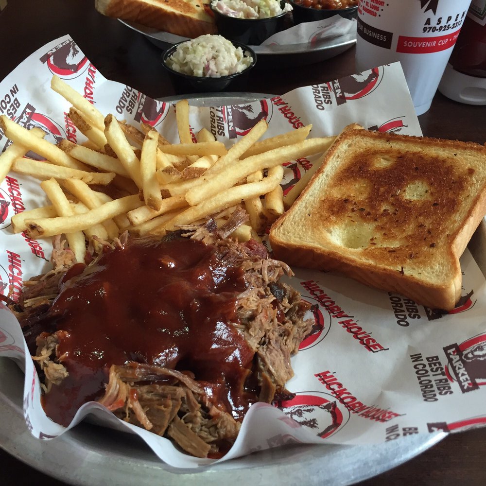 Hickory House Ribs - Brisket plate - Barbeque Near Me - Aspen, Colorado