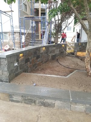 Retaining wall we installed in Hyde Park with lights - Another stunning project complete in Hyde Park!
We recently installed this beautiful retaining wall with integrated lighting—and the results speak for themselves.

If you’re considering adding a retaining wall to enhance your outdoor space, don’t hesitate to get in touch with us. We’d love to bring your vision to life!