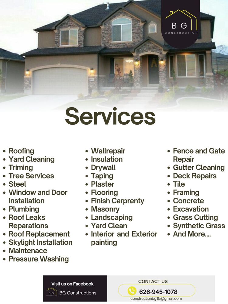 Slide of BG Construction