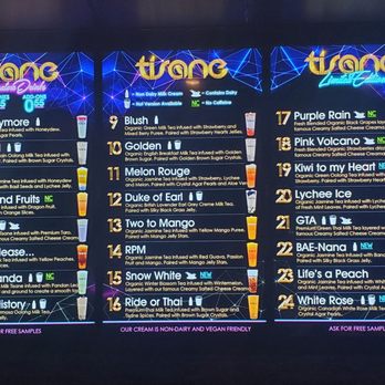 Fynix Rizen - Menu as of 9/22/21 - Bubble Tea Near Me - Westminster, California Fynix Rizen - Menu as of 9/22/21 - Bubble Tea Near Me - Westminster, California