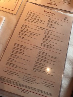 Menu photo 6 BrickTop's Nashville, TN