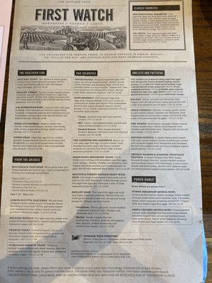 Menu photo 6 First Watch Montvale, NJ