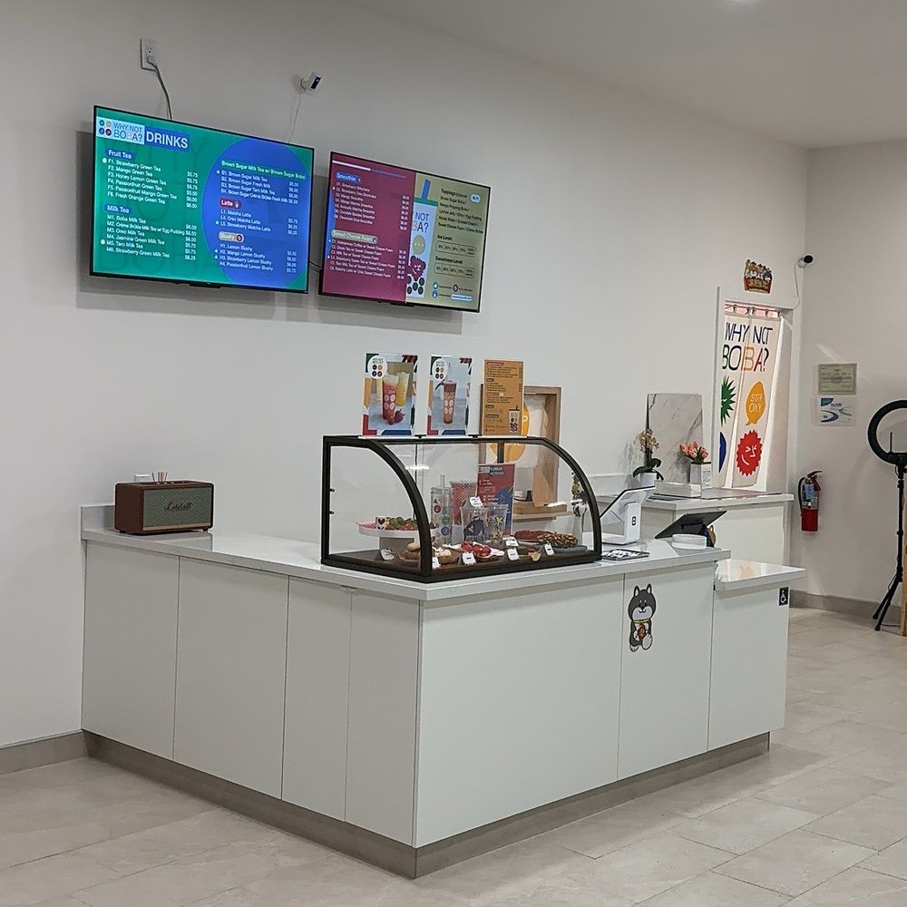 Why Not Boba - Inside the shop - Bubble Tea Near Me - Davis, California Why Not Boba - Inside the shop - Bubble Tea Near Me - Davis, California