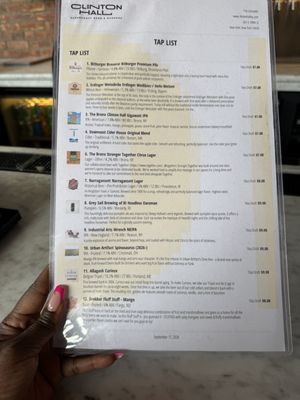 Menu photo 2 Clinton Hall Bronx Bronx, NY