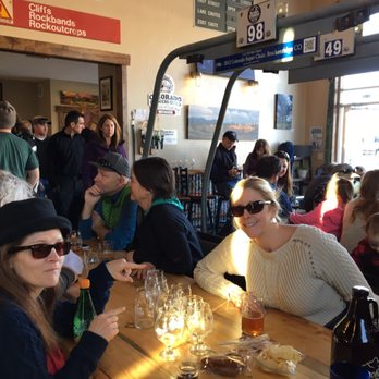 Broken Compass Brewing - Chair lift seating - Breweries Near Me - Breckenridge, Colorado Broken Compass Brewing - Chair lift seating - Breweries Near Me - Breckenridge, Colorado