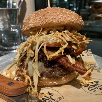 Stack 571 Burger and Whiskey Bar - The Fatted Sow - American Near Me - Vancouver, Washington Stack 571 Burger and Whiskey Bar - The Fatted Sow - American Near Me - Vancouver, Washington