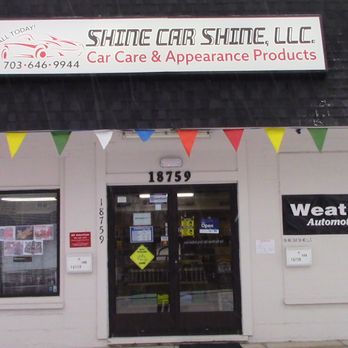 Shine Car Shine - Storefront - Auto Parts & Supplies Near Me - Triangle, Virginia