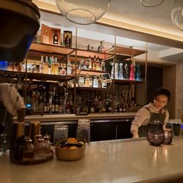 Bar area
