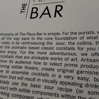 PLAZA BAR - Cocktail Bars Near Me - Scottsdale, Arizona PLAZA BAR - Cocktail Bars Near Me - Scottsdale, Arizona
