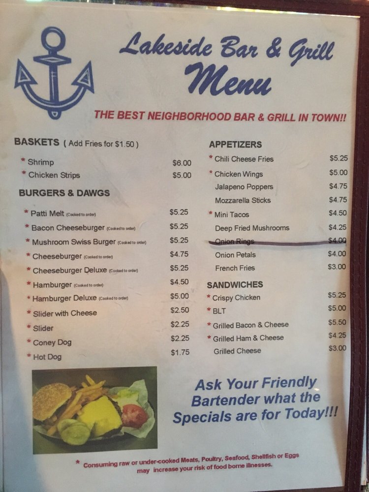 Lakeside Bar & Grill Logo