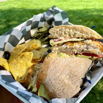 Farmers Kitchen + Bar - Shore Lunch (walleye sandwich) - New American Near Me - Minneapolis, Minnesota