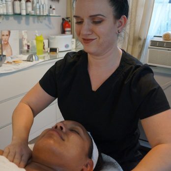 The Winfield Spa - Smiley getting a Chemical Exfoliation Facial - Skin Care Near Me - Mary Esther, Florida The Winfield Spa - Smiley getting a Chemical Exfoliation Facial - Skin Care Near Me - Mary Esther, Florida