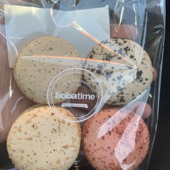 It's Boba Time - Colton - Hazelnut , Cookies and cream , Coconut and Red Velvet Macaron - Juice Bars & Smoothies Near Me - Colton, California It's Boba Time - Colton - Hazelnut , Cookies and cream , Coconut and Red Velvet Macaron - Juice Bars & Smoothies Near Me - Colton, California