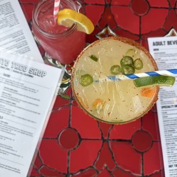 Salsalito Taco Shop - Watermelon Agua Fresca & Spicy margarita - Mexican Near Me - Sausalito, California Salsalito Taco Shop - Watermelon Agua Fresca & Spicy margarita - Mexican Near Me - Sausalito, California