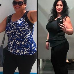 Before and after picture of the "old" me and the "new" me! Before and after picture of the "old" me and the "new" me!