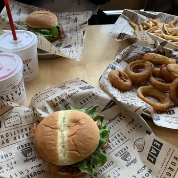 Wayback Burgers - Double Bacon Burger, Onion Rings, French Fries - Burgers Near Me - East Meadow, New York Wayback Burgers - Double Bacon Burger, Onion Rings, French Fries - Burgers Near Me - East Meadow, New York