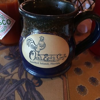 Over Easy Cafe - The coffee cup that is for sale in their gift shop down the board walk - Breakfast & Brunch Near Me - Sanibel, Florida Over Easy Cafe - The coffee cup that is for sale in their gift shop down the board walk - Breakfast & Brunch Near Me - Sanibel, Florida
