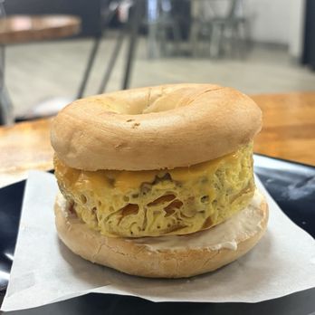 6 Day Grind Coffee - Breakfast Bagel w/grilled veggies, steak, cheese and tomato - Coffee & Tea Near Me - Pearl, Mississippi 6 Day Grind Coffee - Breakfast Bagel w/grilled veggies, steak, cheese and tomato - Coffee & Tea Near Me - Pearl, Mississippi