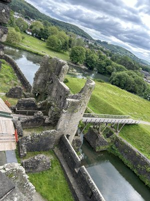 Caerphilly Castle by null