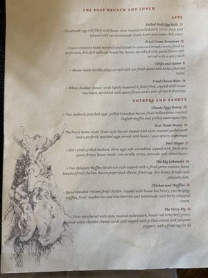 Menu photo 8 Old Iron Post Sherman, TX