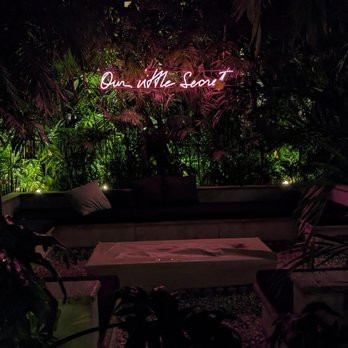 Fifty Mils - So many cute photo spots. This is in the patio area before you enter the bar. - Cocktail Bars Near Me - México, D.F., DIF