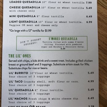 Surcheros Fresh Mex - the menu - Tex-Mex Near Me - Moultrie, Georgia